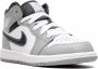Jordan Kids Jordan 1 Mid "Light Smoke Grey" sneakers - Thumbnail 1