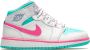 Jordan Kids Air Jordan 1 Mid "Digital Pink" sneakers White - Thumbnail 1