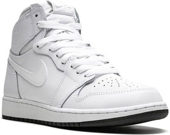 Jordan Kids Air Jordan 1 Retro High OG BG "Perforated" sneakers White