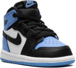 Jordan Kids Air Jordan 1 Retro High OG "UNC Toe" sneakers Black
