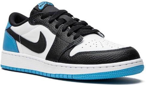 Jordan Kids Air Jordan 1 Retro Low OG "UNC" sneakers White