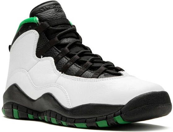 Jordan Kids Air Jordan 10 Retro "Seattle" sneakers White