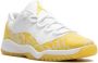 Jordan Kids Air Jordan 11 Low "Yellow Snakeskin" sneakers White - Thumbnail 1