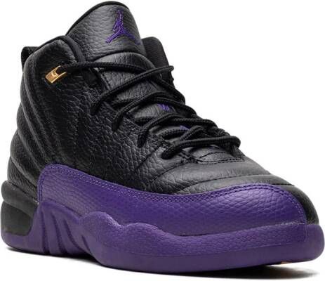 Jordan Kids Air Jordan 12 "Field Purple" sneakers Black