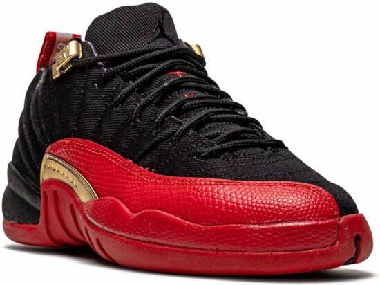 Jordan Kids Air Jordan 12 Retro Low SE "Super Bowl LV" sneakers Black