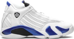 Jordan Kids Air Jordan 14 Retro "Hyper Royal" sneakers White