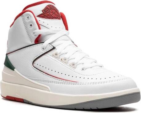 Jordan Kids Air Jordan 2 "Fire Red" sneakers White