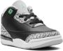 Jordan Kids Air Jordan 3 "Green Glow" sneakers Black - Thumbnail 1