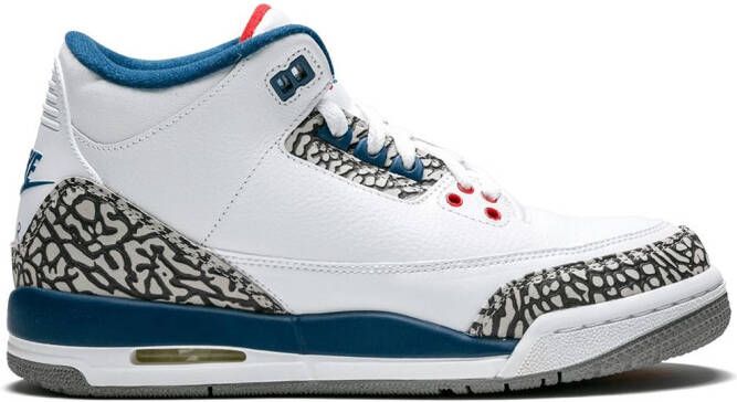Jordan Kids Air Jordan 3 Retro OG BG "True Blue" sneakers White