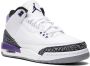 Jordan Kids Air Jordan 3 Retro "Dark Iris" sneakers White - Thumbnail 1