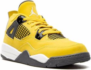 Jordan Kids Air Jordan 4 Retro "Lightning" sneakers Yellow