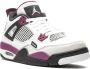 Jordan Kids x PSG Air Jordan 4 Retro sneakers White - Thumbnail 1