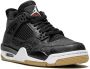 Jordan Kids Air Jordan 4 Retro SE "Laser Black Gum" sneakers - Thumbnail 1