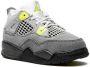 Jordan Kids Air Jordan 4 Retro SE "Neon" sneakers Grey - Thumbnail 1