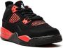 Jordan Kids Air Jordan 4 Retro "Red Thunder" sneakers Black - Thumbnail 1