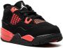 Jordan Kids Air Jordan 4 Retro "Red Thunder" sneakers Black - Thumbnail 1