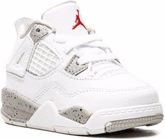 Jordan Kids Air Jordan 4 Retro ''White Oreo'' sneakers