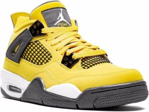 Jordan Kids Air Jordan 4 Retro "Lightning 2021" sneakers Yellow