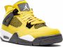 Jordan Kids Air Jordan 4 Retro "Lightning 2021" sneakers Yellow - Thumbnail 1