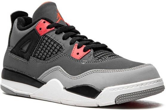 Jordan Kids Air Jordan 4 "Infared" sneakers Grey