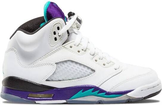 Jordan Kids Air Jordan 5 Retro "Grape" sneakers White