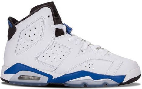 Jordan Kids Air Jordan 6 Retro BG "Sport Blue" sneakers White