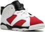 Jordan Kids Air Jordan 6 Retro "Carmine 2021" sneakers White - Thumbnail 1