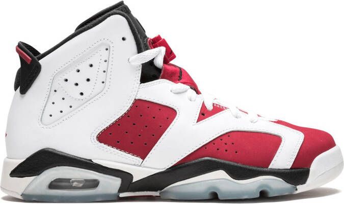 Jordan Kids Air Jordan 6 Retro "Carmine" sneakers White