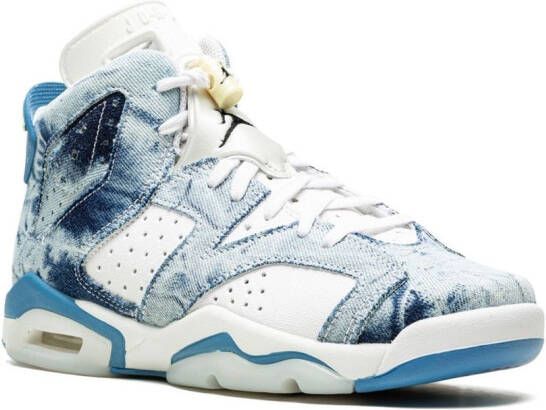 Jordan Kids Air Jordan 6 Retro "Washed Denim" sneakers White