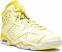 Jordan Kids Air Jordan 6 "Citron Tint Floral" sneakers Yellow - Thumbnail 1
