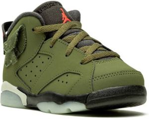 Jordan Kids Air Jordan 6 TD cactus jack Travis Scott Green