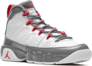 Jordan Kids Air Jordan 9 "Fire Red" sneakers White