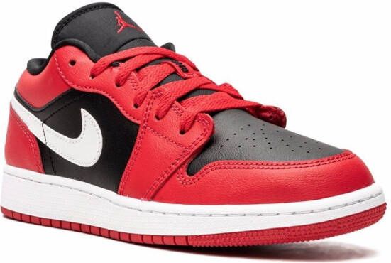 Jordan Kids Air Jordan 1 Low "Black Very Berry" sneakers Red