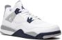 Jordan Kids Air Jordan 4 Retro "Midnight Navy" sneakers White - Thumbnail 1