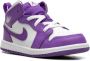 Jordan Kids Jordan 1 Mid "Purple Venom" sneakers - Thumbnail 1