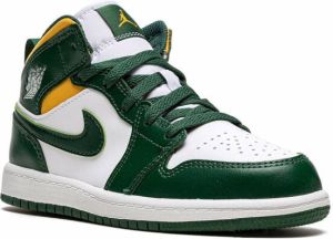 Jordan Kids Jordan 1 Mid sneakers Green