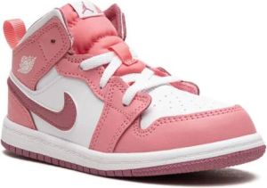 Jordan Kids Jordan 1 Mid "Valentine's Day" sneakers Pink