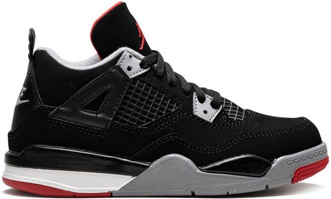 Jordan Kids Jordan 4 Retro "Bred 2019" sneakers Black