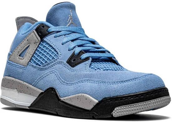 Jordan Kids Jordan 4 Retro "University Blue" sneakers