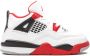 Jordan Kids Jordan 4 Retro "Fire Red 2020" sneakers White - Thumbnail 1