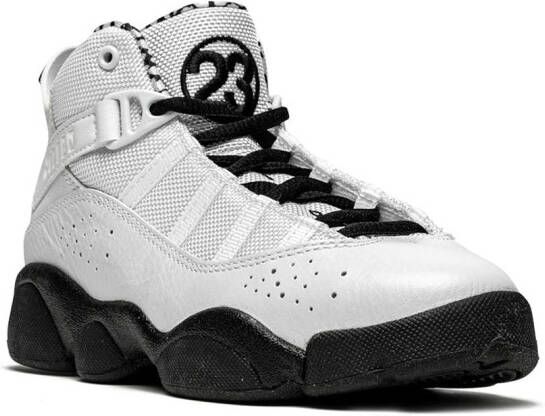 Jordan Kids Jordan 6 Rings "Black White" sneakers