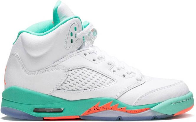 Jordan Kids TEEN Air Jordan 5 GS sneakers White