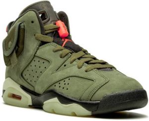 Jordan Kids TEEN x Travis Scott Air Jordan 6 GS cactus jack Green