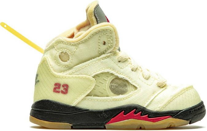 Jordan Kids x Off-White Air Jordan 5 Retro SP "Sail" sneakers Neutrals