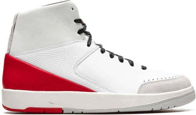 Jordan x Nina Chanel Abney Air 2 Retro SE "Gym Red" sneakers White