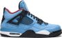 Jordan x Travis Scott Air 4 Retro "Cactus Jack" sneakers Blue - Thumbnail 1