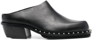 JORDANLUCA Jude studded-embellished loafers Black