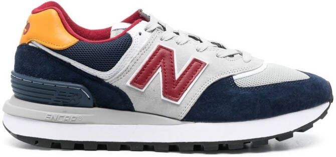 Junya Watanabe MAN logo-patch low-top sneakers Grey
