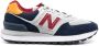 Junya Watanabe MAN logo-patch low-top sneakers Grey - Thumbnail 1