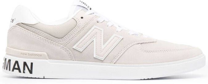 Junya Watanabe MAN panelled low-top sneakers Neutrals